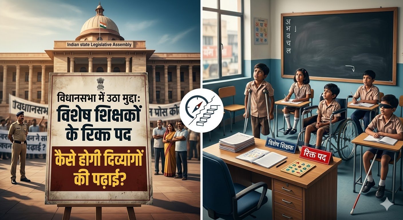 विधानसभा में उठा मुद्दा, विशेष शिक्षकों के पद रिक्त, कैसे होगी दिव्यांगों की पढ़ाई